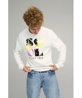 Men's sweatshirt BASIC /no flis/