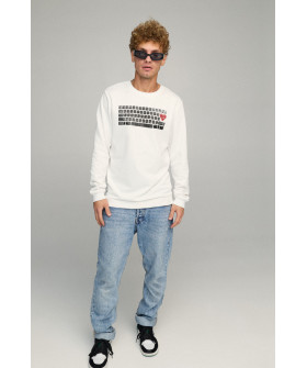 Men's sweatshirt BASIC /no flis/