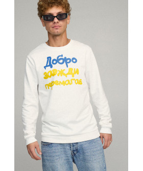 Men's sweatshirt BASIC /no flis/