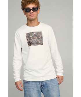 Men's sweatshirt BASIC /no flis/