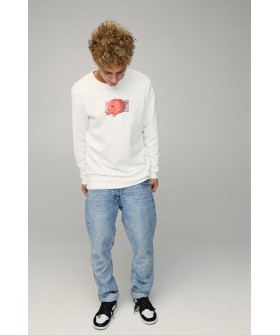 Men's sweatshirt BASIC /no flis/