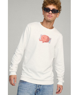 Men's sweatshirt BASIC /no flis/