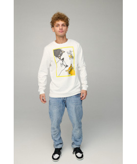 Men's sweatshirt BASIC /no flis/