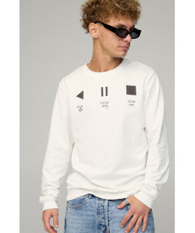 Men's sweatshirt BASIC /no flis/