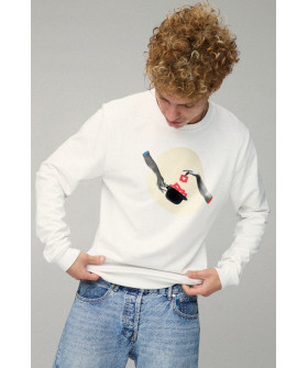 Men's sweatshirt BASIC /no flis/