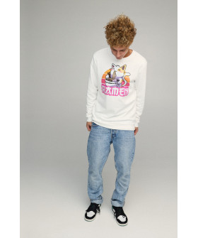 Men's sweatshirt BASIC /no flis/