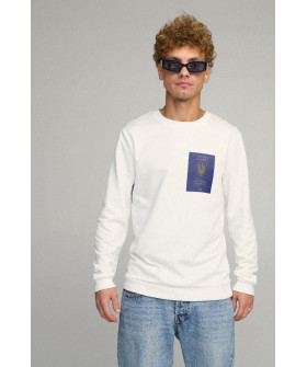 Men's sweatshirt BASIC /no flis/