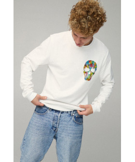 Men's sweatshirt BASIC /no flis/