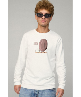 Men's sweatshirt BASIC /no flis/