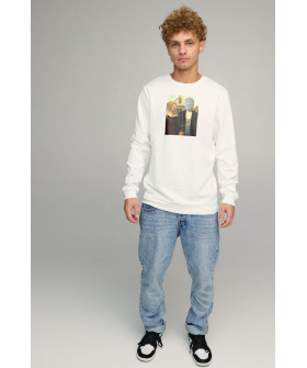 Men's sweatshirt BASIC /no flis/