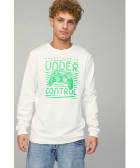 Men's sweatshirt BASIC /no flis/