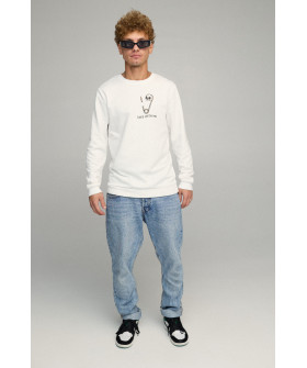 Світшот чоловічий BASIC /no flis/