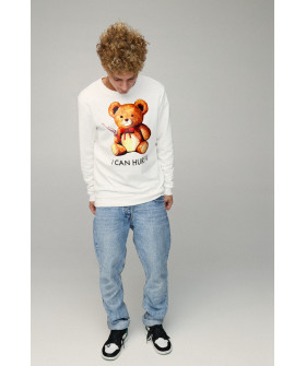 Men's sweatshirt BASIC /no flis/