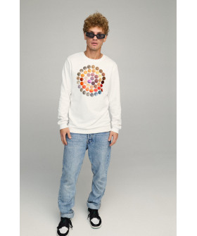 Men's sweatshirt BASIC /no flis/