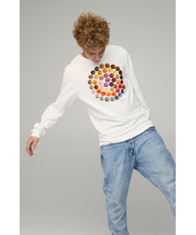 Men's sweatshirt BASIC /no flis/