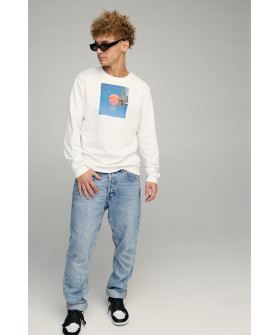 Men's sweatshirt BASIC /no flis/
