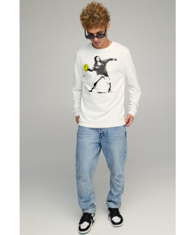 Світшот чоловічий BASIC /no flis/