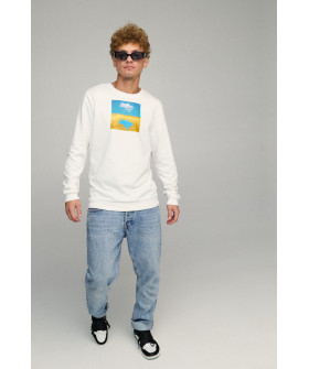 Men's sweatshirt BASIC /no flis/