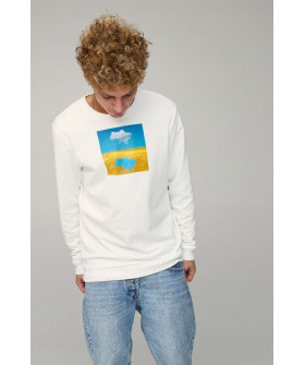 Men's sweatshirt BASIC /no flis/