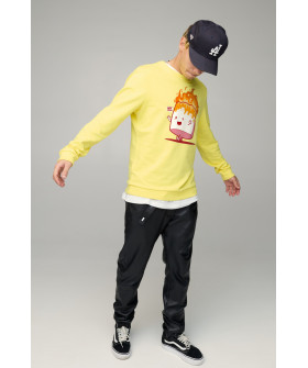 Світшот чоловічий BASIC /no flis/