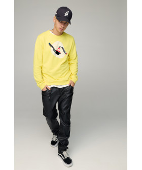 Світшот чоловічий BASIC /no flis/