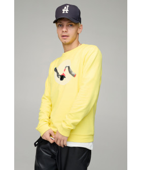 Men's sweatshirt BASIC /no flis/