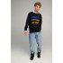 Sweatshirt men's OVERSIZE /no flis/