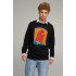 Sweatshirt men's OVERSIZE /no flis/