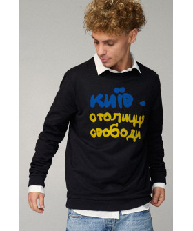 Sweatshirt men's OVERSIZE /no flis/