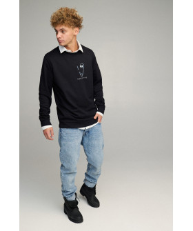 Свитшот мужской OVERSIZE /no flis/