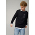 Sweatshirt men's OVERSIZE /no flis/