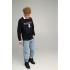 Sweatshirt men's OVERSIZE /no flis/