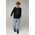 Sweatshirt men's OVERSIZE /no flis/