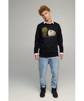 Світшот чоловічий OVERSIZE /no flis/