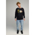 Sweatshirt men's OVERSIZE /no flis/