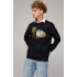 Sweatshirt men's OVERSIZE /no flis/