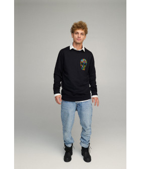 Світшот чоловічий OVERSIZE /no flis/