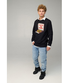 Світшот чоловічий OVERSIZE /no flis/