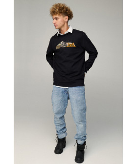 Свитшот мужской OVERSIZE /no flis/