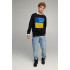 Sweatshirt men's OVERSIZE /no flis/