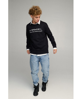 Свитшот мужской OVERSIZE /no flis/