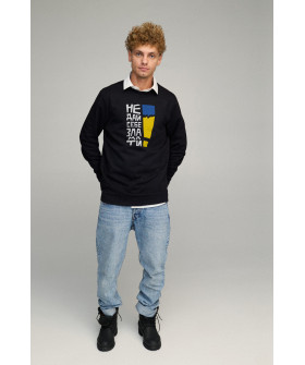 Sweatshirt men's OVERSIZE /no flis/