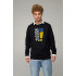 Sweatshirt men's OVERSIZE /no flis/