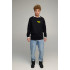 Sweatshirt men's OVERSIZE /no flis/