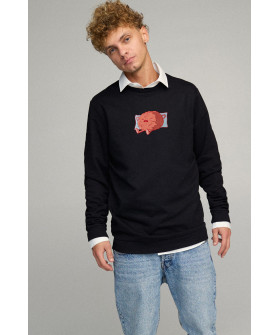 Sweatshirt men's OVERSIZE /no flis/