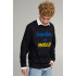 Sweatshirt men's OVERSIZE /no flis/