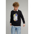 Sweatshirt men's OVERSIZE /no flis/