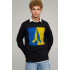 Sweatshirt men's OVERSIZE /no flis/