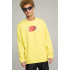 Sweatshirt men's OVERSIZE /no flis/