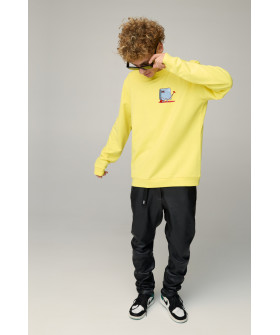 Sweatshirt men's OVERSIZE /no flis/